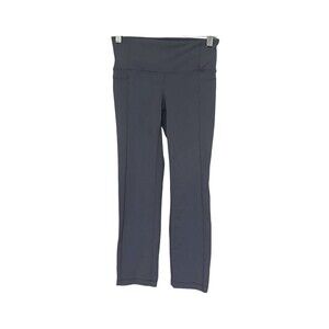 Athleta Straight Up crop leggings Sz XS in Steel‎ Blue style #983309